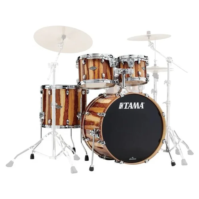 Tama MBS42S Starclassic Performer 4-Piece Shell Pack with 22″ Bass Drum – Caramel Aurora