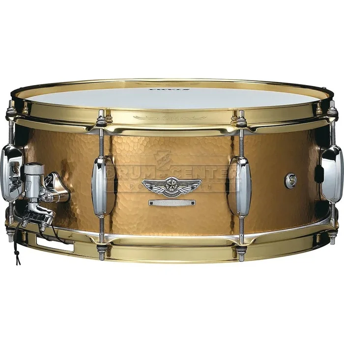 Tama Star Reserve Hand Hammered Brass 5.5×14 Snare Drum
