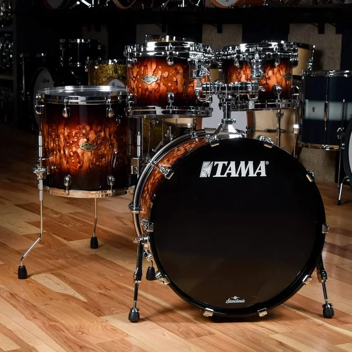 Tama Starclassic 10/12/16/22 4pc. Walnut/Birch Drum Kit Molten Brown Burst