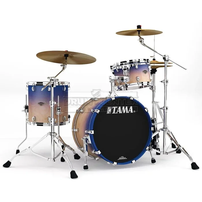 Tama Starclassic Walnut/Birch 3pc Drum Set w/20″BD Satin Purple Atmosphere Fade