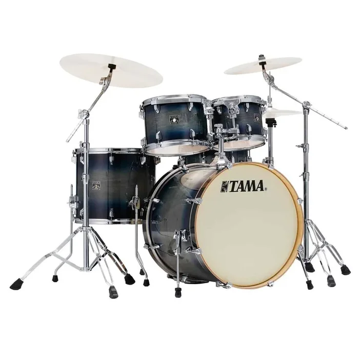 Tama Superstar Classic 5-Piece Shell Pack with 22″ Bass Drum and SM5W Hardware Pack Included – Dark Indigo Burst