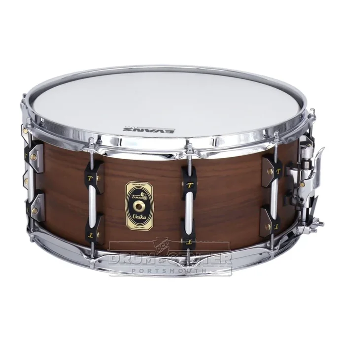 Tamburo Unika Series Snare Drum 14×6.5 Walnut