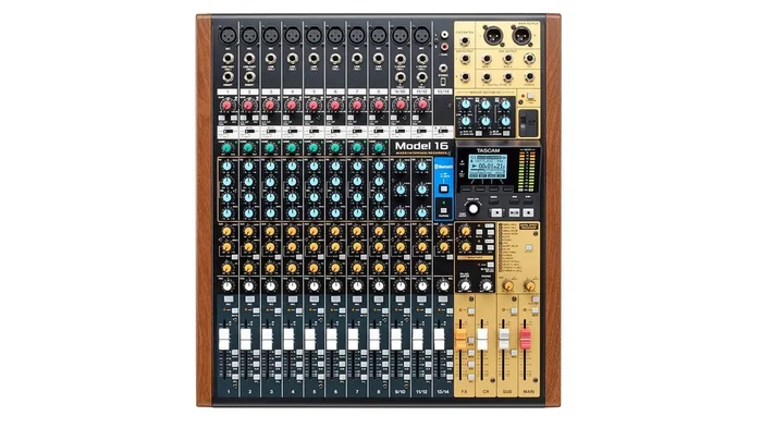 Tascam Model 16 Mixing Console w/Audio Interface