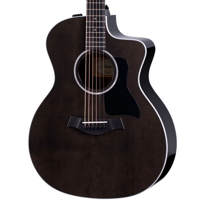 Taylor 214ce Deluxe Limited Acoustic-Electric Guitar – Transparent Grey (2023)(Discontinued)