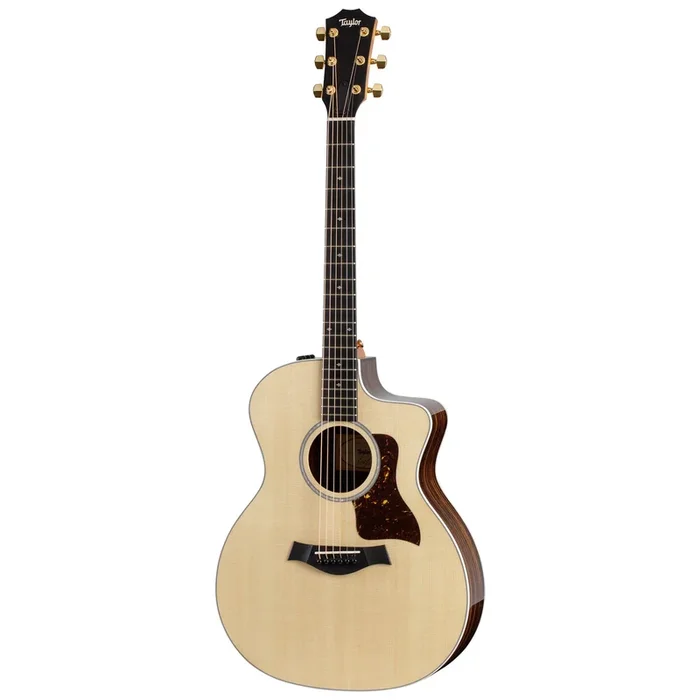 Taylor 214ce DLX Layered Rosewood Acoustic-Electric Guitar