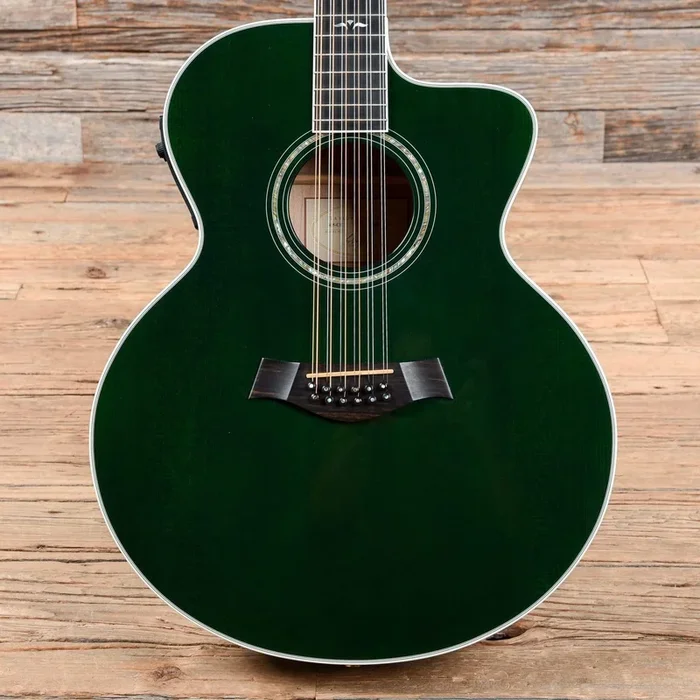 Taylor 655ce Transparent Green 1999