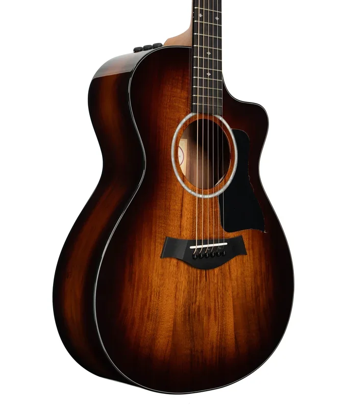 Taylor “Factory-Demo” 222CE-K DLX Koa Grand Concert Acoustic-Electric Guitar – Shaded Edgeburst | Used