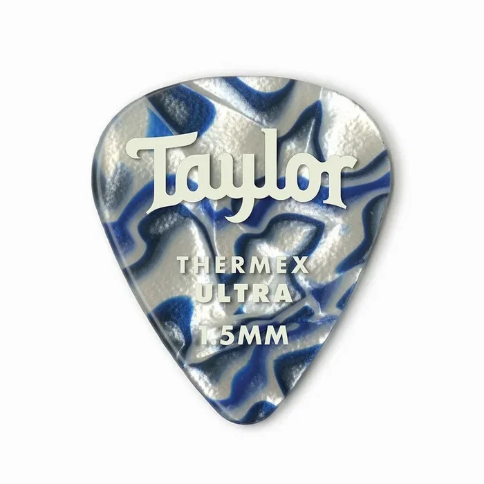 Taylor Guitars DarkTone 351 Blue Swirl Thermex Ultra Picks 6 Pack – 1.5 mm