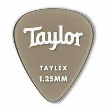 Taylor Picks, 351-1.25mm Smoke Grey, 6-pc.