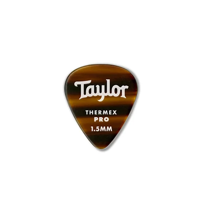 Taylor Premium 351 Thermex Pro Guitar Picks, Tortoise Shell – 1.50mm, 6-Pack