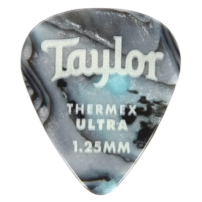 Taylor Premium Darktone 351 Thermex Ultra Picks Abalone 1.25mm 2 Pack (12) Bundle