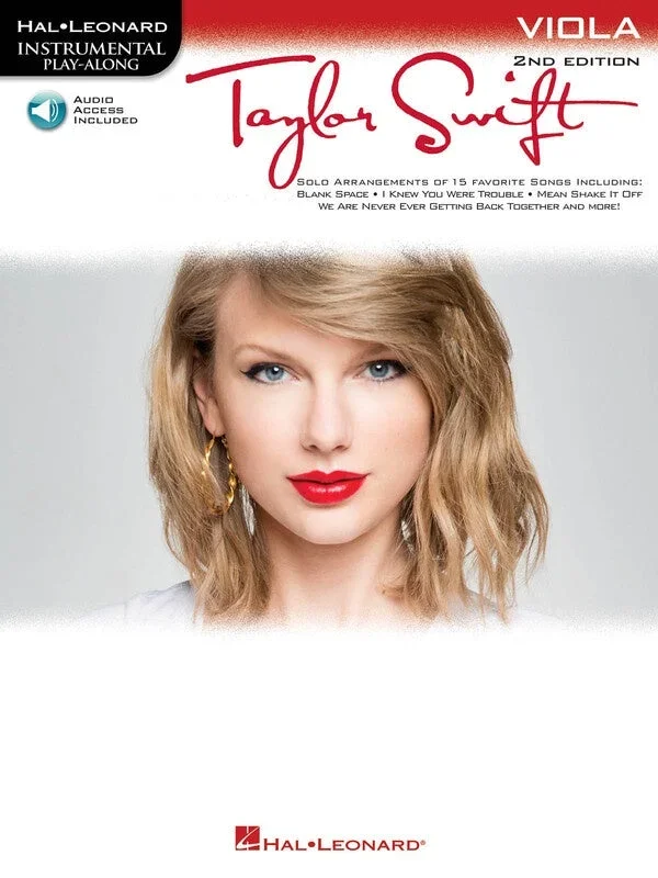 Taylor Swift Play-Along for Viola with Online Accompaniment