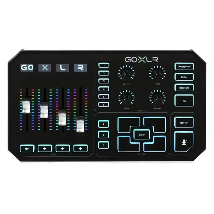 TC Helicon GO XLR Online Broadcaster with 4-channel Mixer