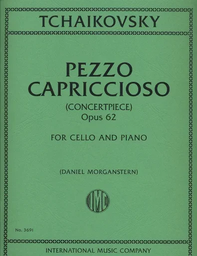 Tchaikovsky, P.I. Morganstern, editor) : Pezzo Capriccioso Concertpiece, Op. 62 (cello & piano)