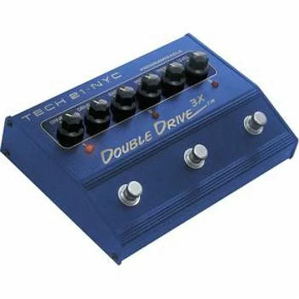 Tech 21 DD3X Double Drive 3X Distortion Pedal
