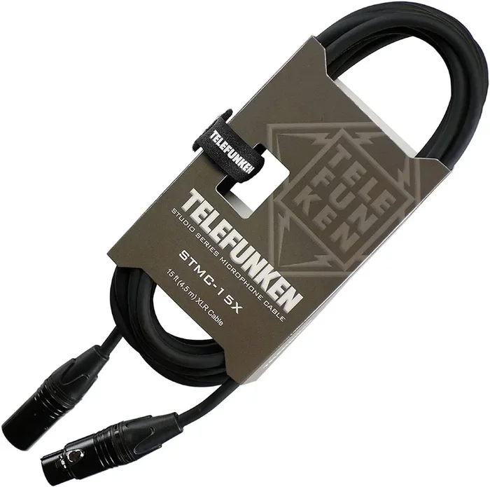 Telefunken STMC-15X Studio Series Microphone Cable – 15 foot