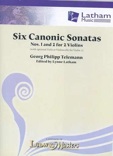 Telemann: Six Canonic Sonatas Nos. 1 & 2 (2 violins) Ludwig Masters