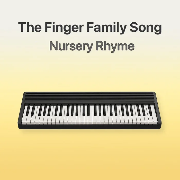 The Finger Family Song Sheet Music