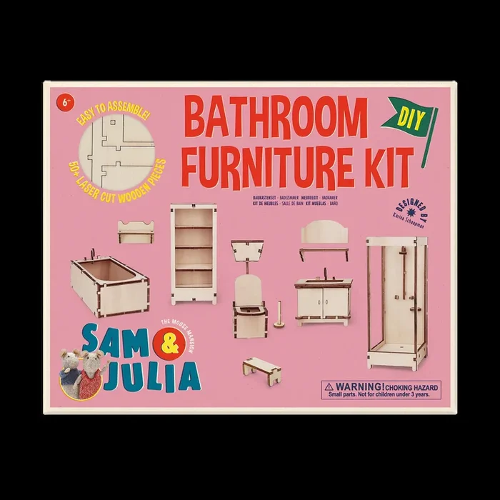The Mouse Mansion furniture kit – bathroom