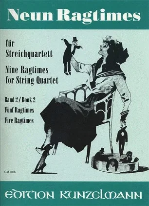 Thomas-Mifune: 9 Ragtimes for String Quartet Vol.2