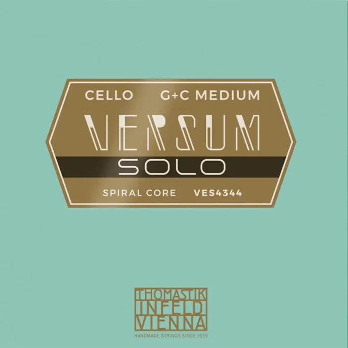 Thomastik Versum Solo Cello G & C String Combo Pack