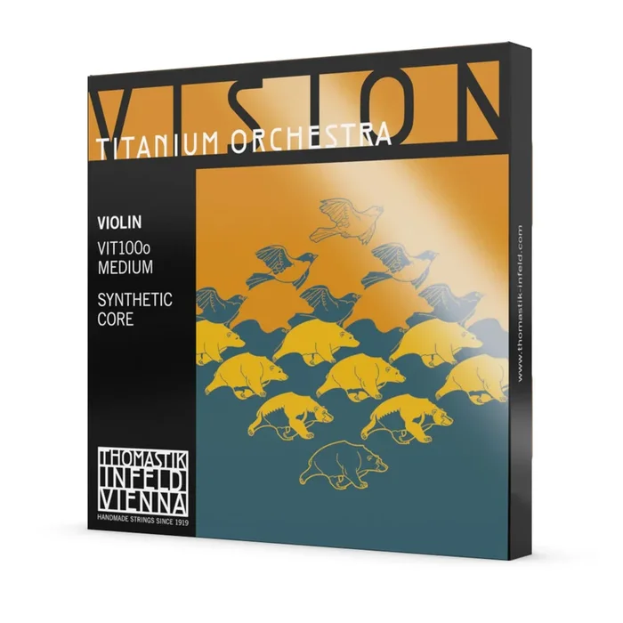Thomastik Vision Titanium Orchestra Violin String Set