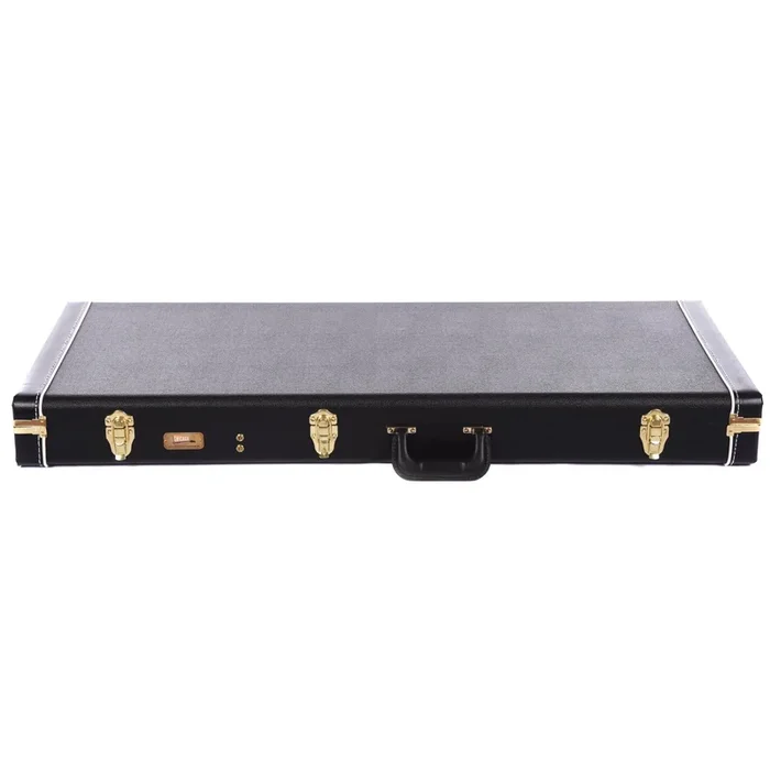 TKL 1275-Style Double Neck Guitar Hardshell Case Black