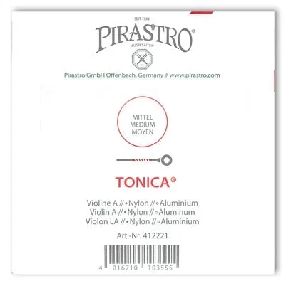 Tonica Violin A String – 4/4 – Medium Gauge (Synthetic/Aluminum)
