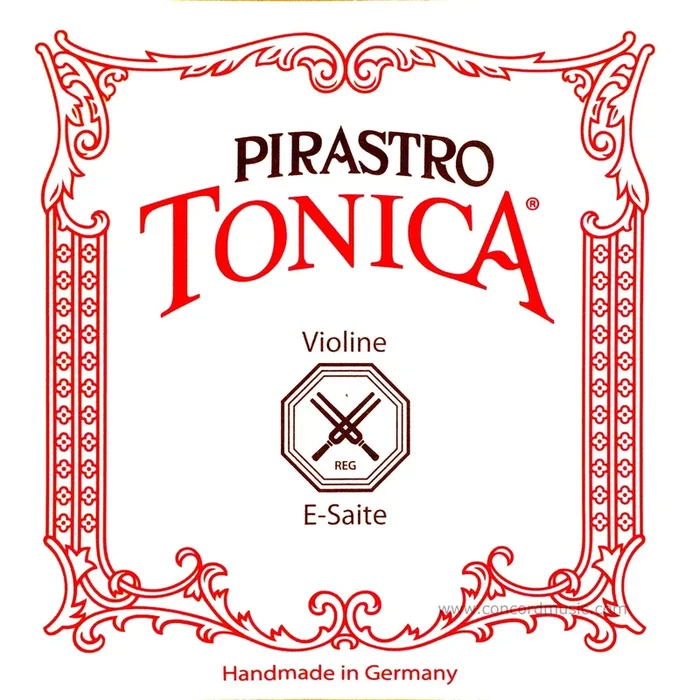 Tonica Violin E String -Silvery Steel