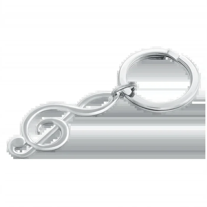 Treble Clef Key Chain