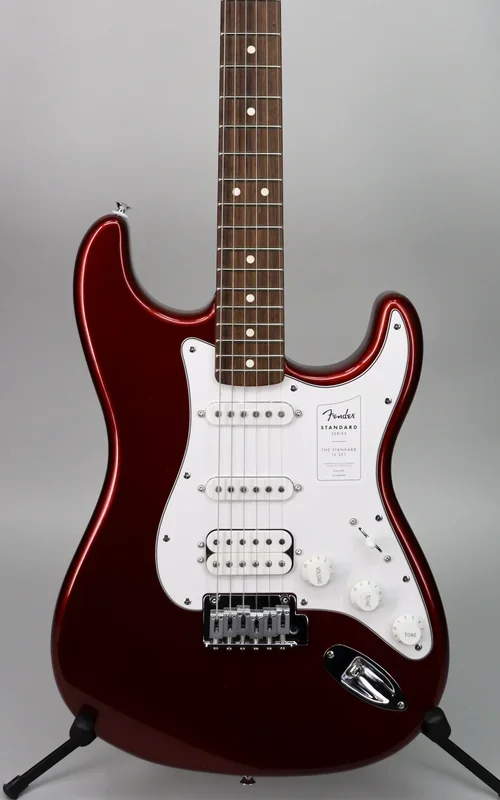 Tweed Bundle Fender Standard Stratocaster HSS Candy Cola + Fender Classic Series Hardshell Case Tweed