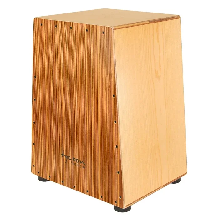 Tycoon Vertex Series Cajon w/American Ash Body & Zebrano Front