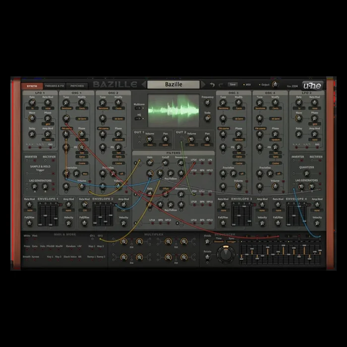 u-he Bazille Digital Modular Synth Plug-in