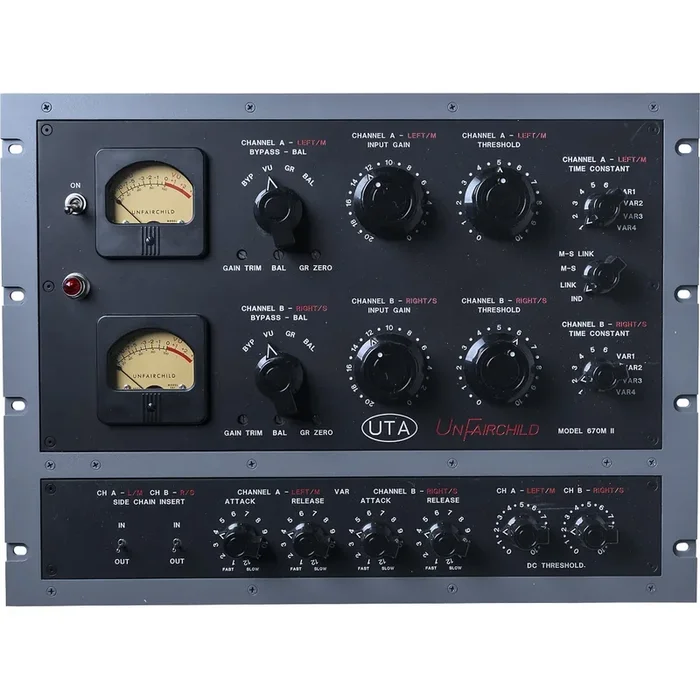 UnderTone Audio UnFairchild 670M II Stereo Tube Compressor