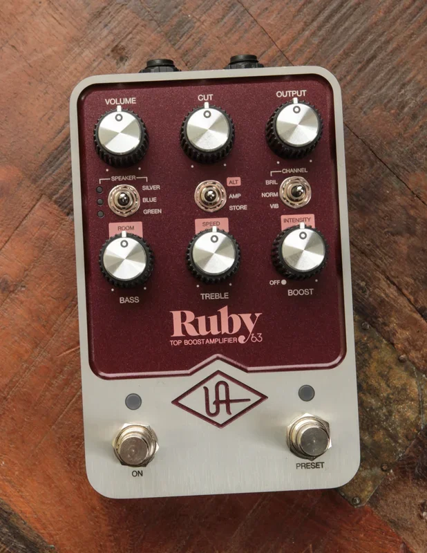 Universal Audio Ruby ’63 Top Boost Amplifier