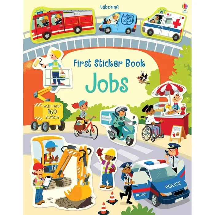 Usborne first sticker book jobs