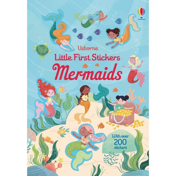 Usborne little first stickers mermaids