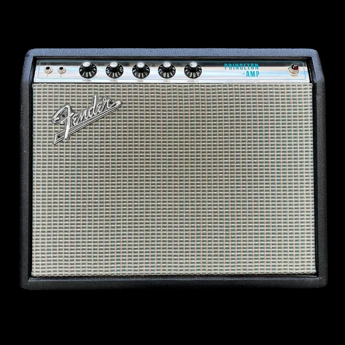 Used 1969 Fender Princeton 1×10 w/cover TFW2533