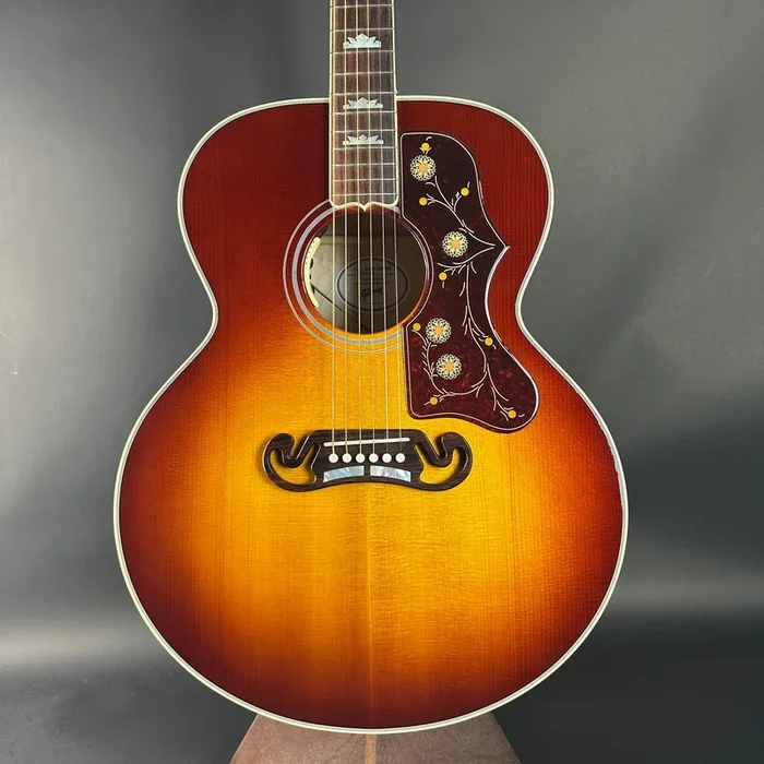 Used 2023 Gibson SJ-200 Autumn Burst w/case TSU23215
