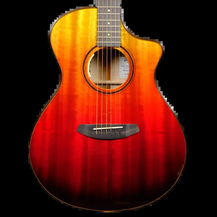 Used Breedlove Oregon Concert Tequila Sunrise CE LTD – Tequila Sunrise Gloss
