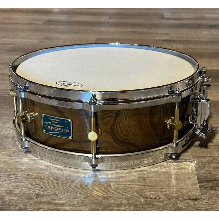 Used Canopus Zelkova Snare Drum 14×5
