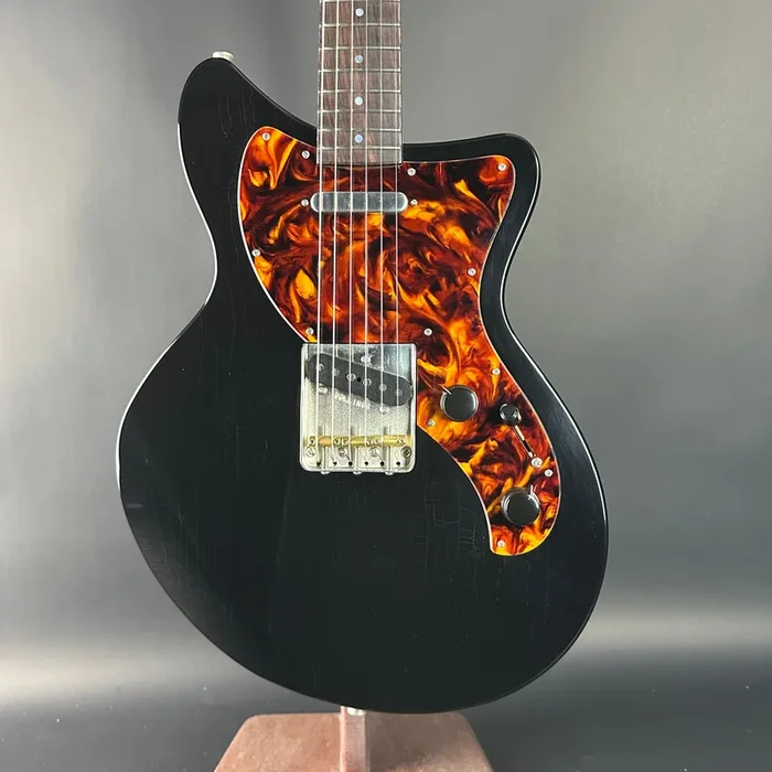 Used Collings Prototype 71 Aged Antiqued Jet Black w/ Ron Ellis Pickups w/case TSU23100