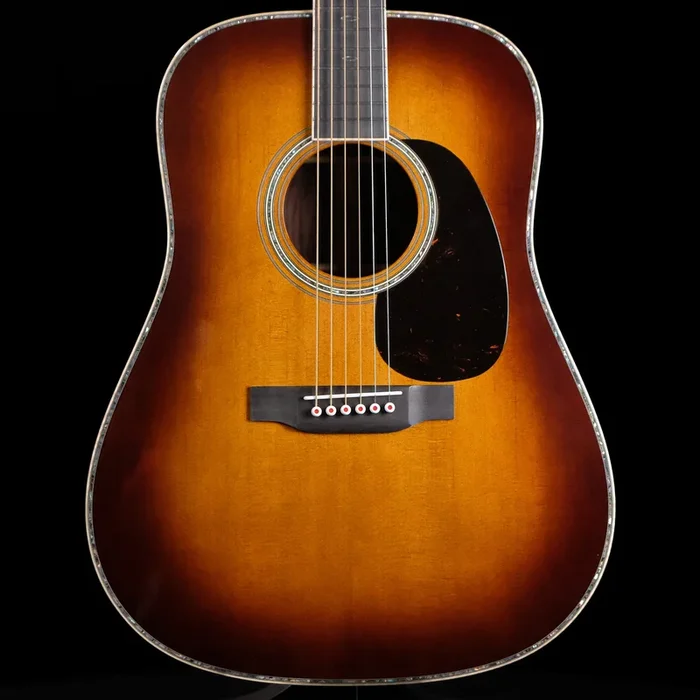 Used Martin Custom Dreadnought Acoustic Guitar – Gloss Body w/Satin Neck and Polished Headplate