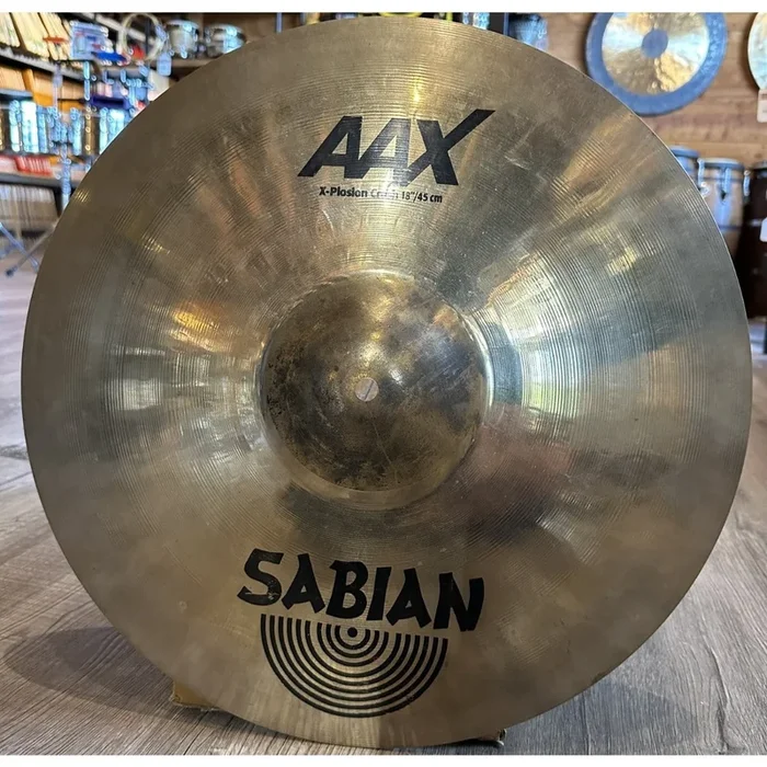 Used Sabian AAX X-Plosion Crash Cymbal 18″ Brilliant