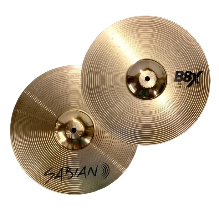 Used Sabian B8X Hi Hat Cymbals 13″ – Excellent