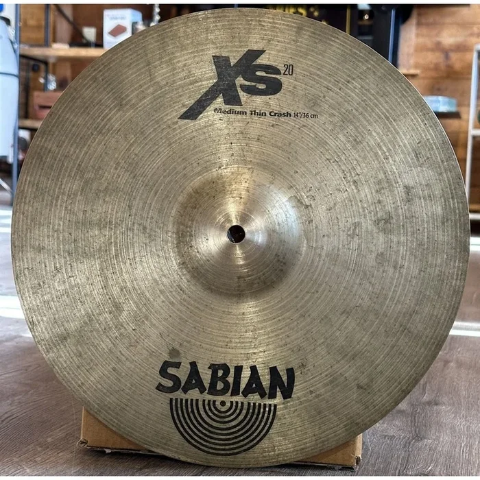 Used Sabian XS20 Medium Thin Crash Cymbal 14