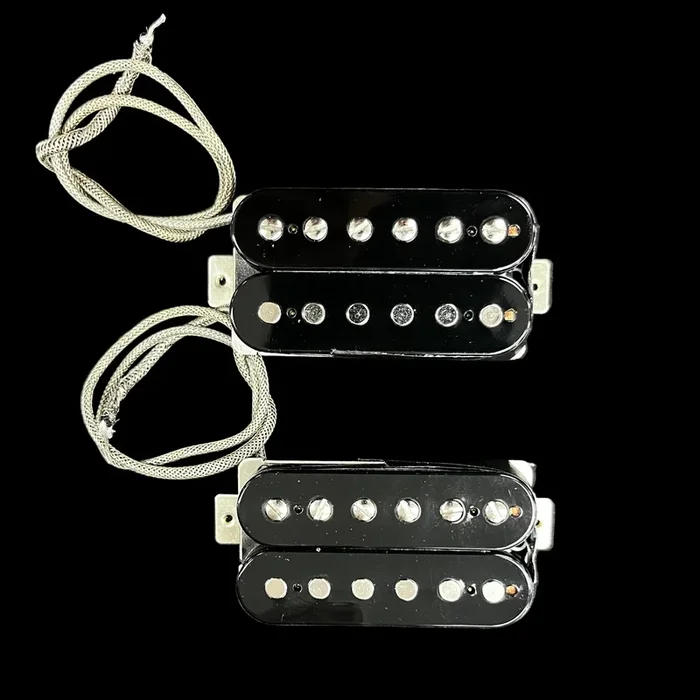 Used Seymour-Duncan Slash 2.0 Humbucker Pickup Set Black w/Box TFW2748