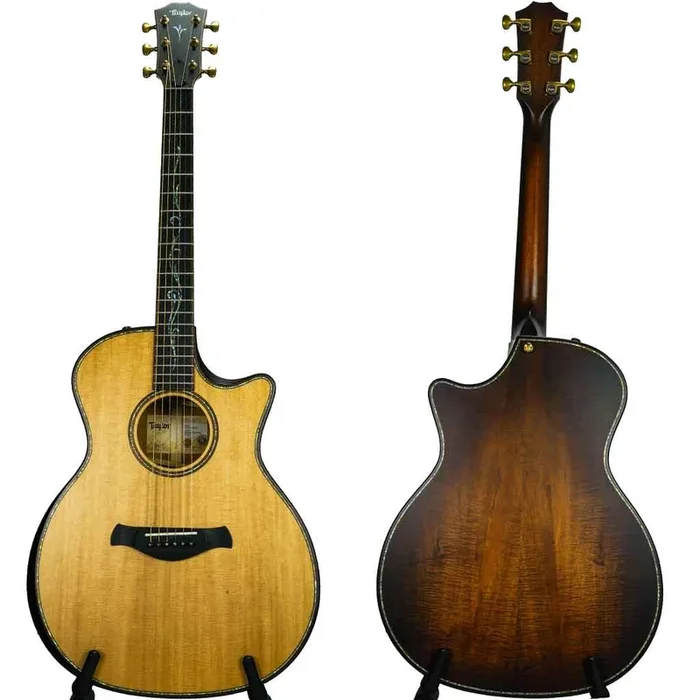 Used Taylor Builder’s Edition K14CE Torrefied Spruce and Koa Acoustic Electric Guitar