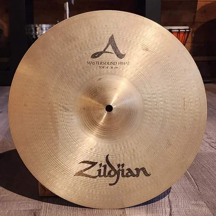 Used Zildjian A Mastersound Hi Hat Top 14″