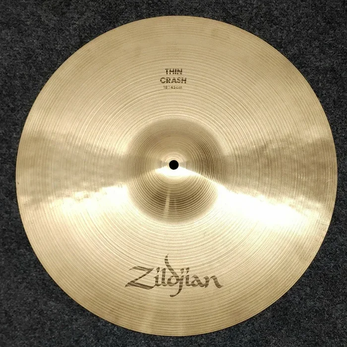 Used Zildjian A Thin Crash Cymbal 18″ – Good